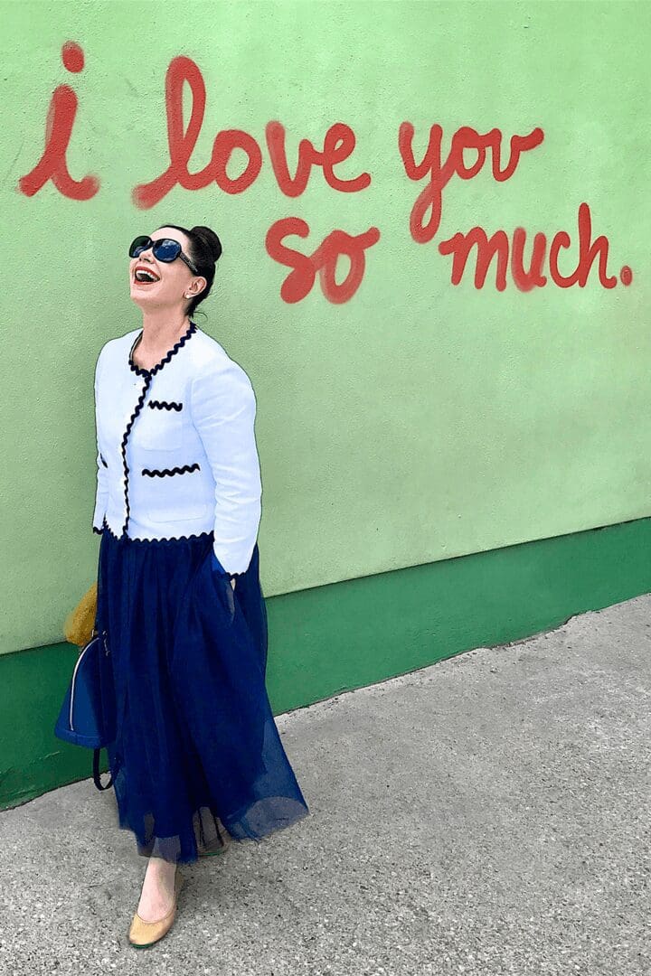 I love you so much mural in Austin Texas