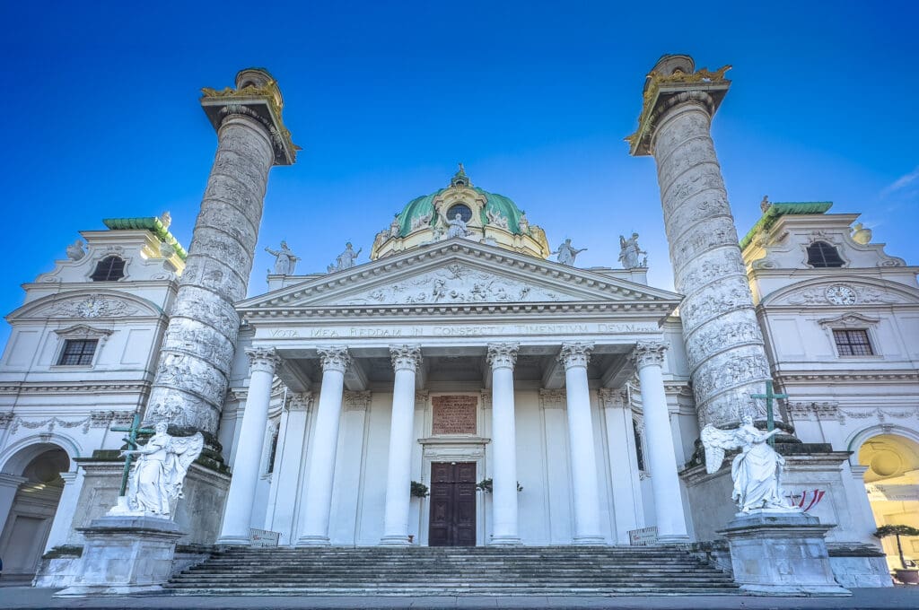 St. Charles Church "Karlskirche" in Vienna