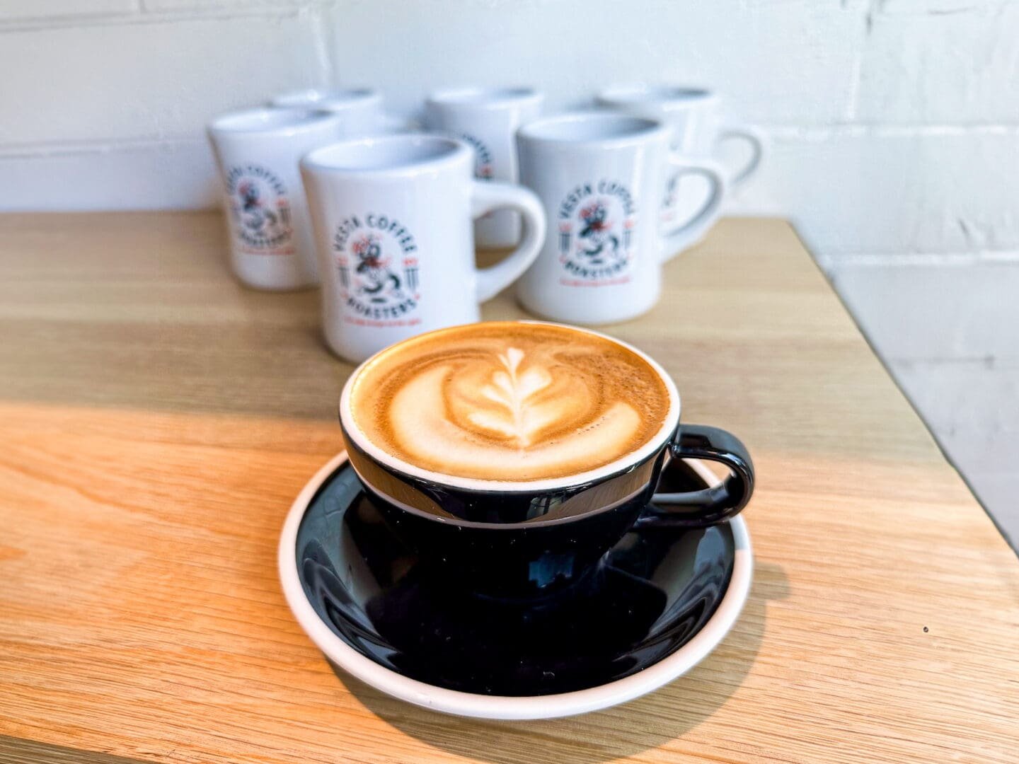 Las Vegas, Greece Photo of a cappuccino at Vesta Coffee in Las Vegas Nevada, Las Vegas specialty coffee guide