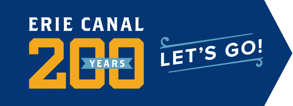 Erie Canal 200 years anniversary logo