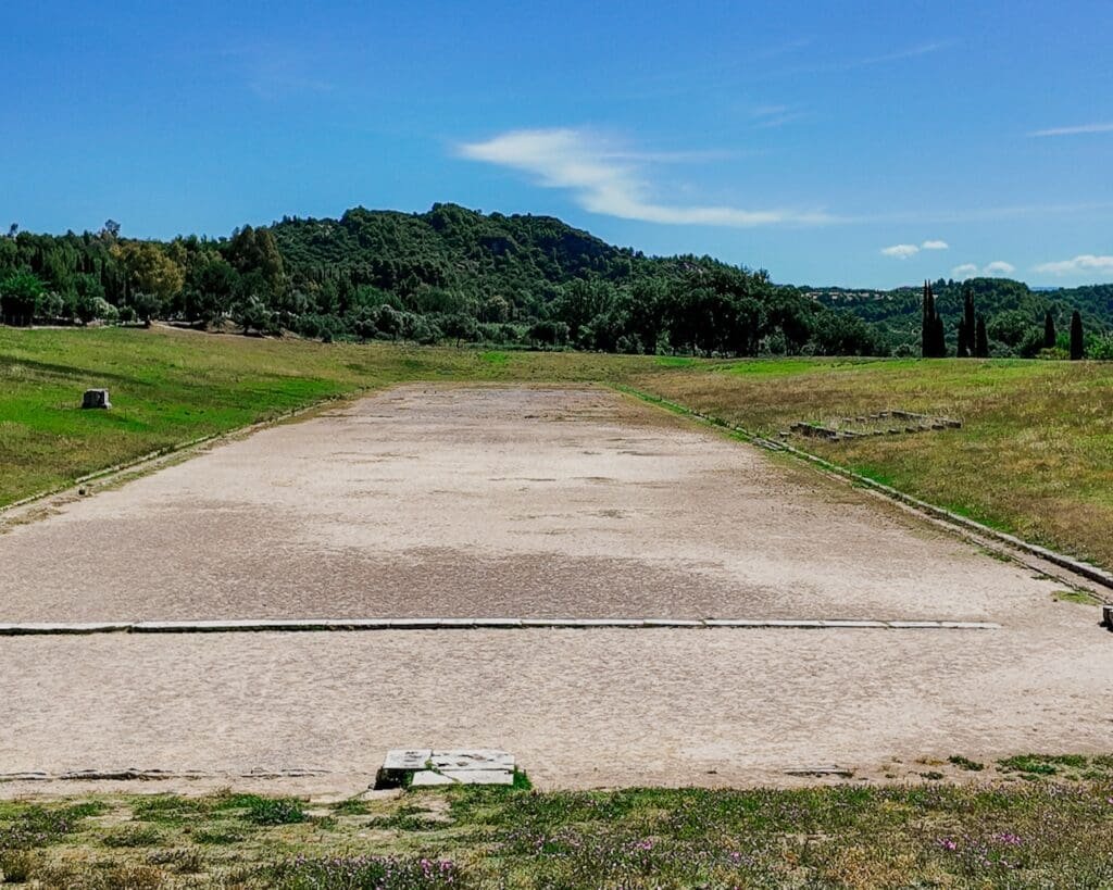 The Stadium at Ancient Olympia