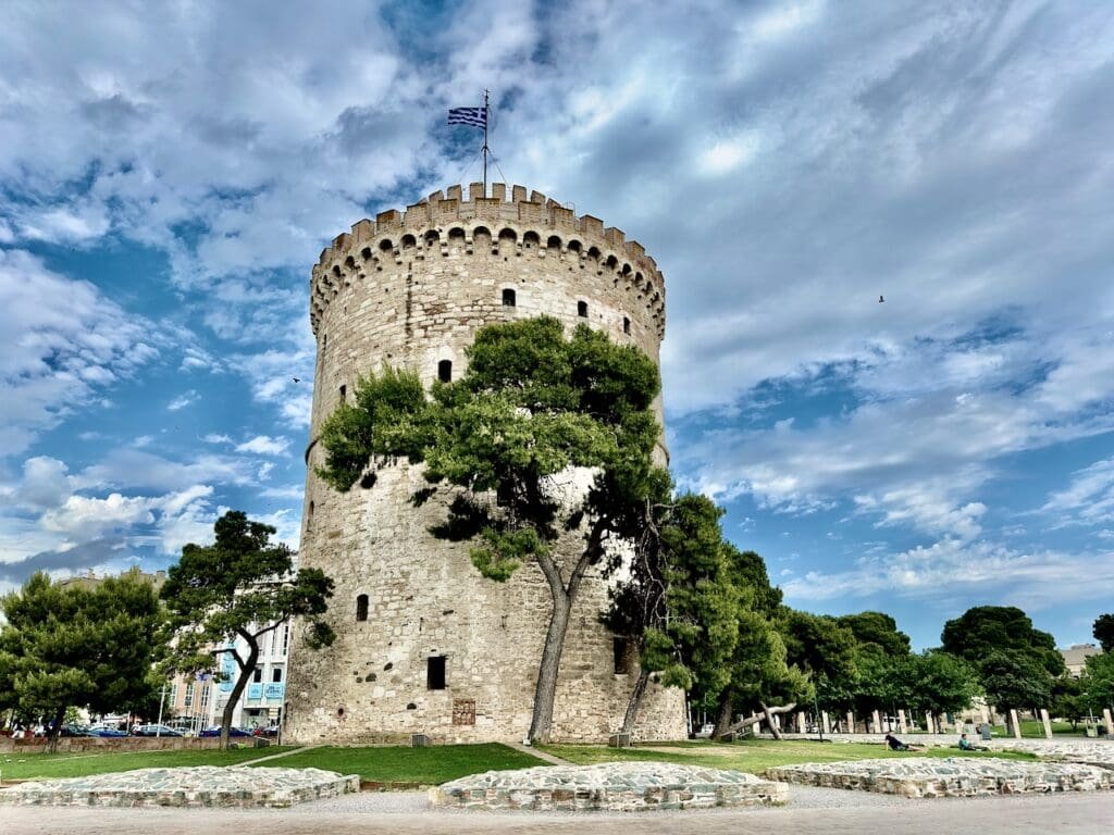 The White Tower is Thessloniki's most famous landmark