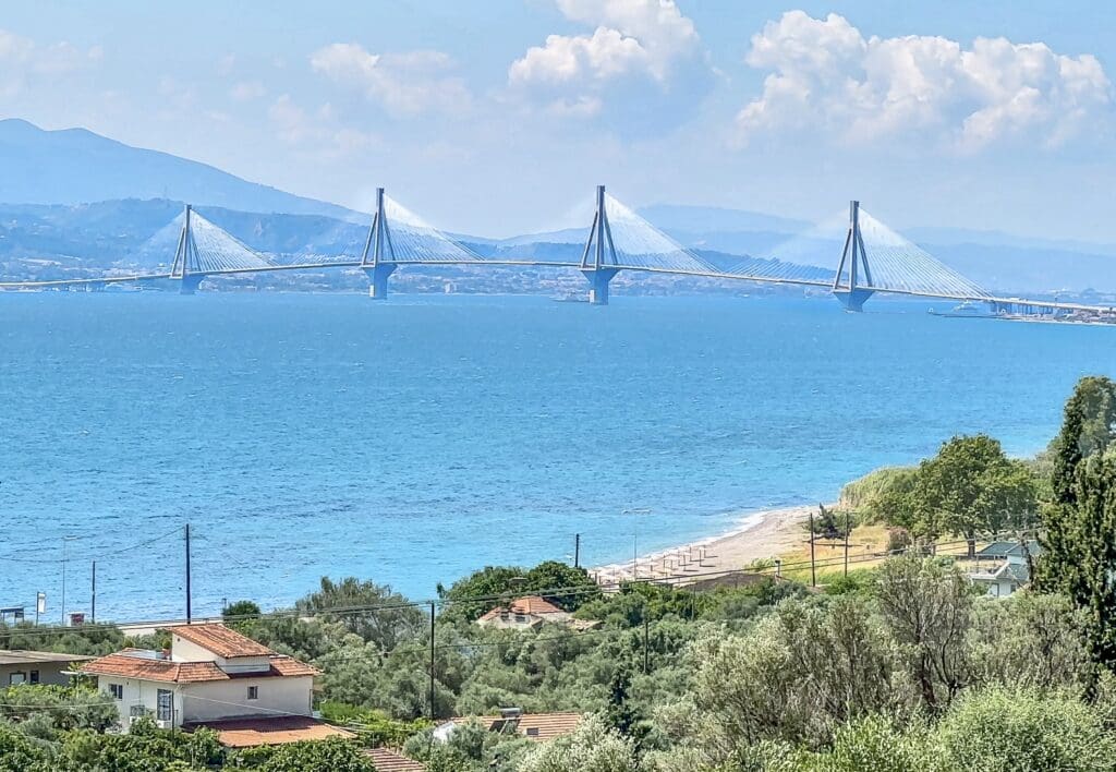 Longest bridge in Greece Rio-Antirio