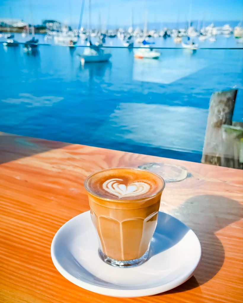 Coffee over Monterey Bay