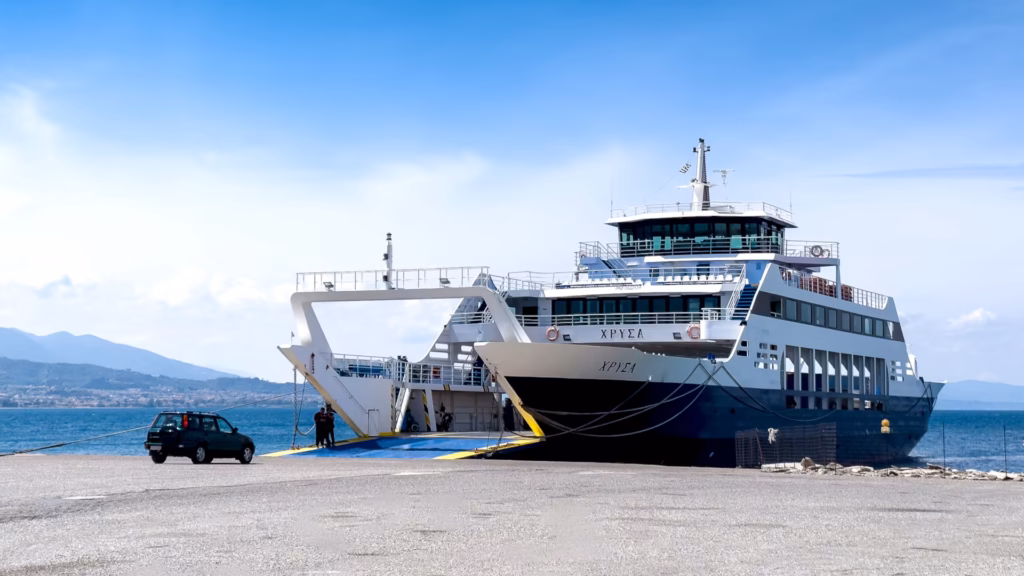 Ferry crossing at Rio-Antirrio