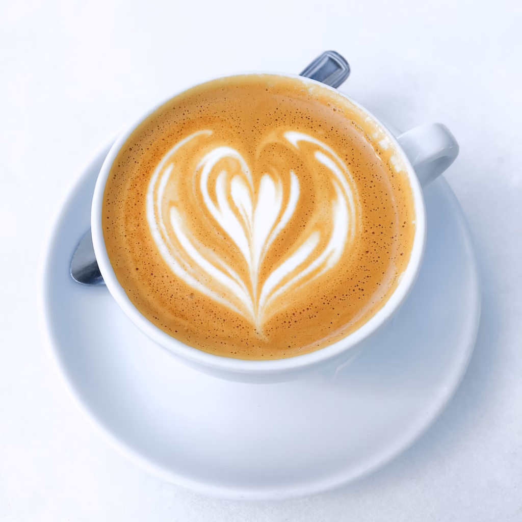 Cappuccino at a San Francisco cafe