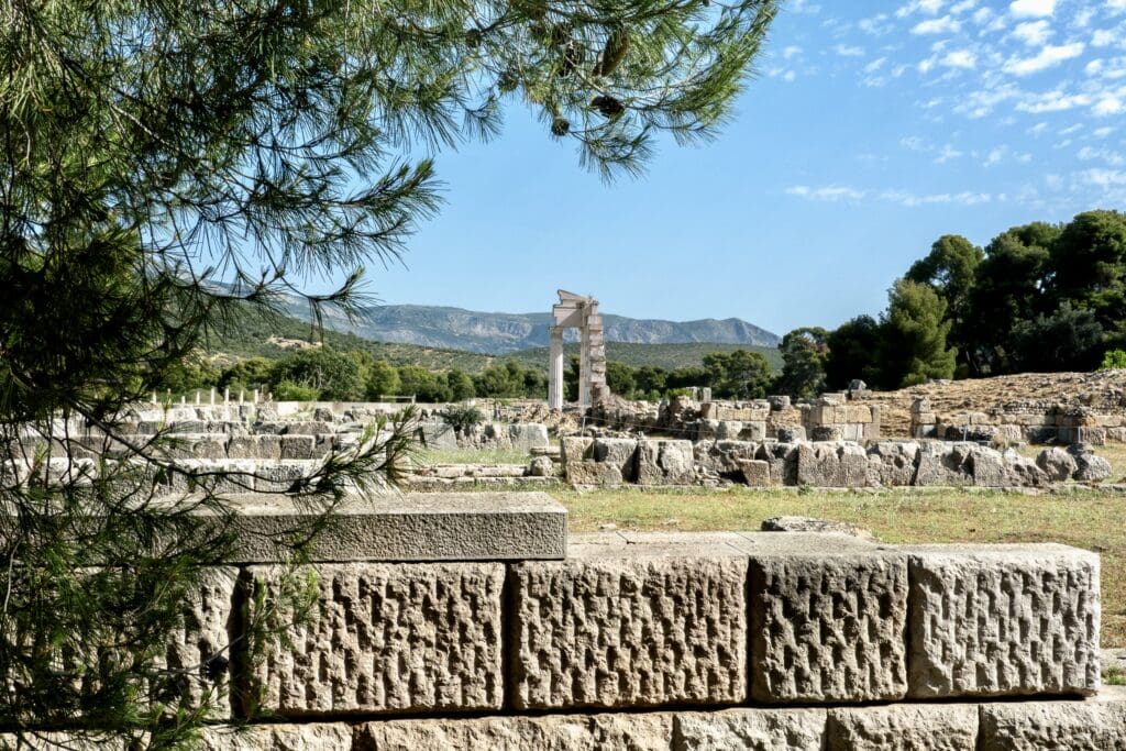 Arcaeological site of Epidaurus, Greece