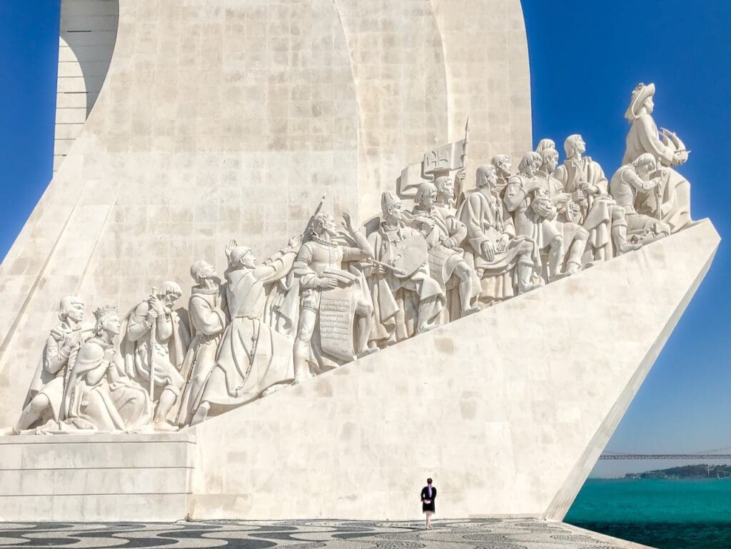 Lisbon Monument of the Discoveries offers many spots for Instagram posts