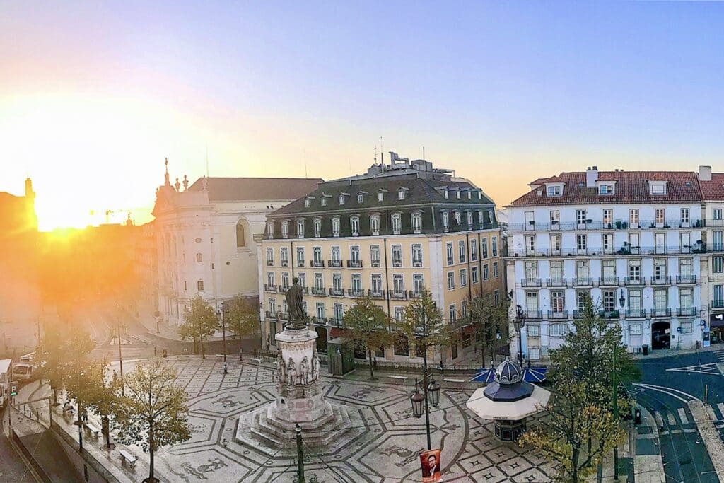 Luis de Camoes Square is a favorite spot for Instagram photos