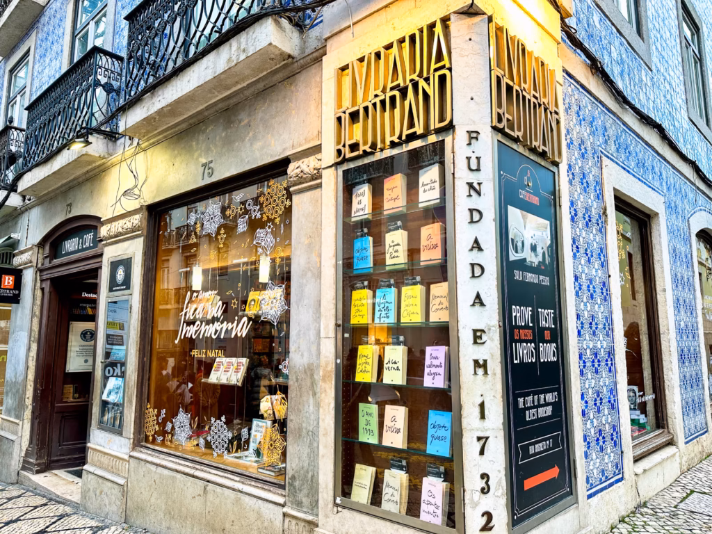 No itinerary of Lisbon is complete without a visit to a book  store