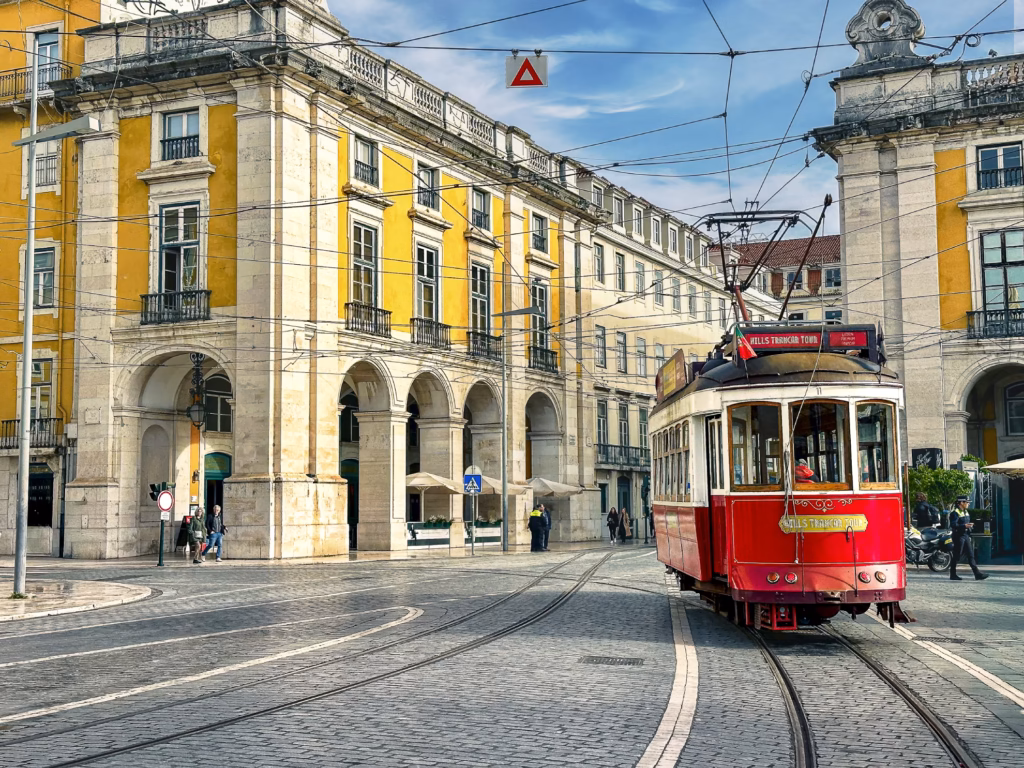 3 Days in Lisbon itinerary must, ride a red or yellow trolley
