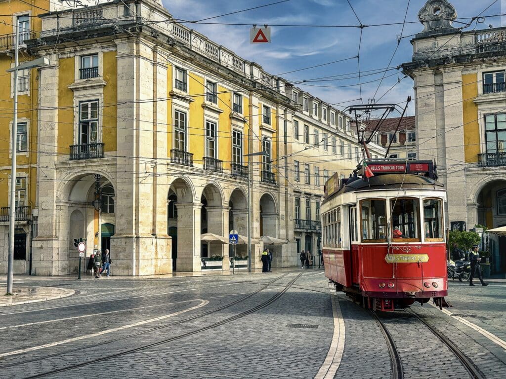 3 Days in Lisbon itinerary must, ride a red or yellow trolley