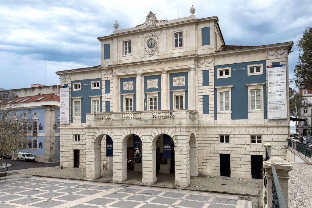 National Theatre of São Carlos in the center of Chiado