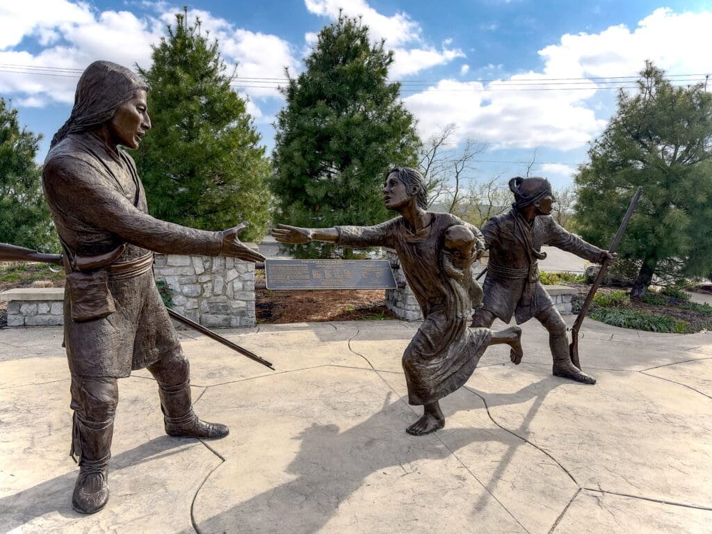 Tuscarora Heroes Monument on Center street in Lewiston New York © Spotlight Sojourns