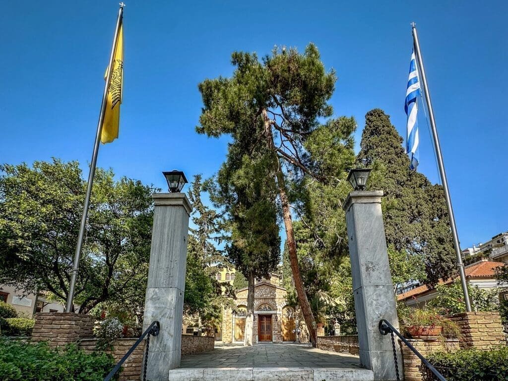 Petraki Monastery is a hidden gem in downtown Athens