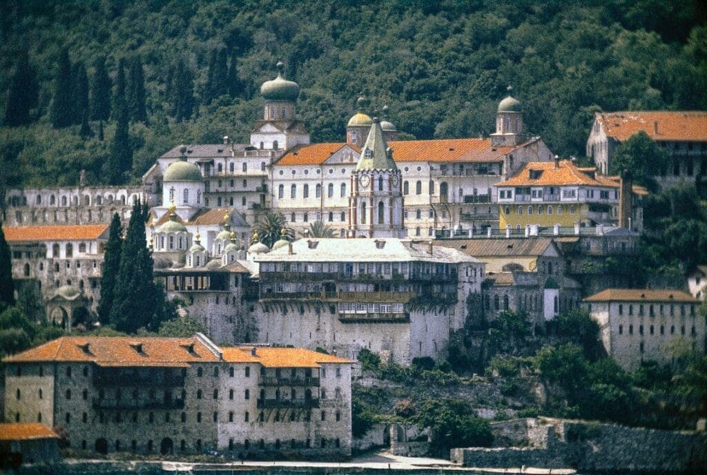 St. Panteleimon's Monastery is the most famous monasteri on Mount Athos. Photo by Paul Kostadimas © SpotlightSojourns.com