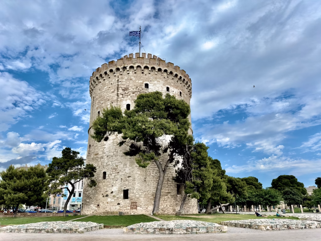 The White Tower is Thessloniki's most famous landmark. Photo by Paul Kostadimas © SpotlightSojourns.com