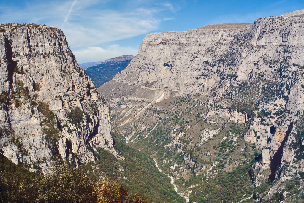 Vikos, Gorge is Europe's deepest gorge and a prominent landmark in Epirus Greece. Photo by Paul Kostadimas © SporlightSojourns.com