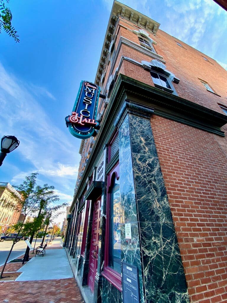 Cohoes Music Hall on the Erie Canal