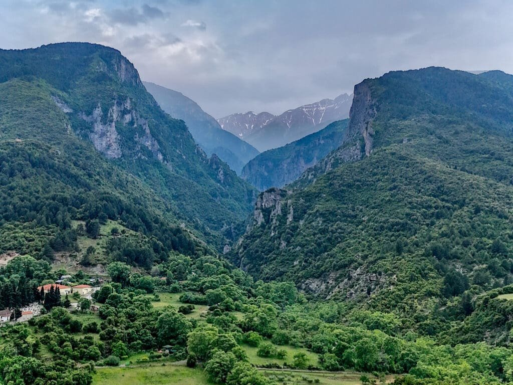 Fact not often associated with Greece is that it is 80% mountains, whic is another major reason why people visit Greece like in the lush forests of Mount Olympus. Photo © Spotlight Sojourns