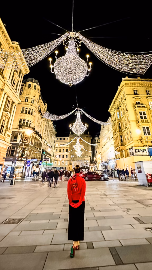 Vienna Christmas Lights at Goldschmiedgasse 