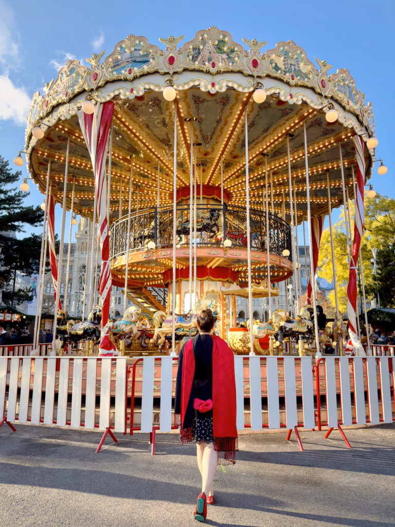 Rathausplatz Christmas Market Carousel
