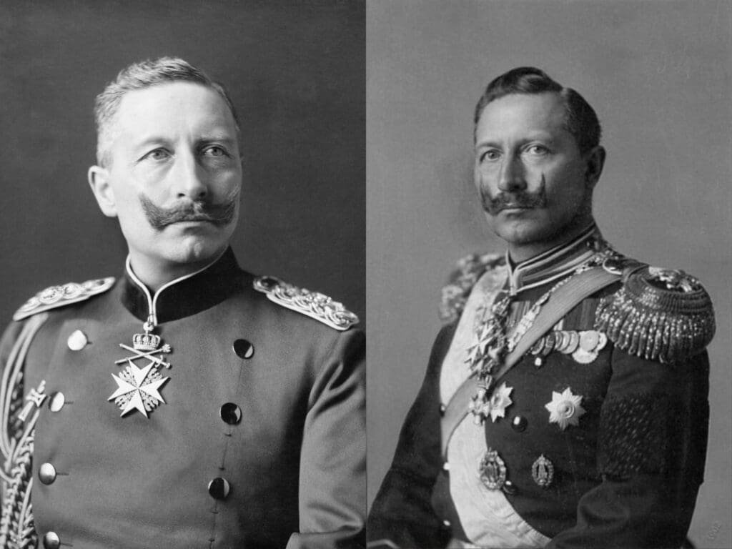 Portraits of Kaiser Wilhelm II of Germany 