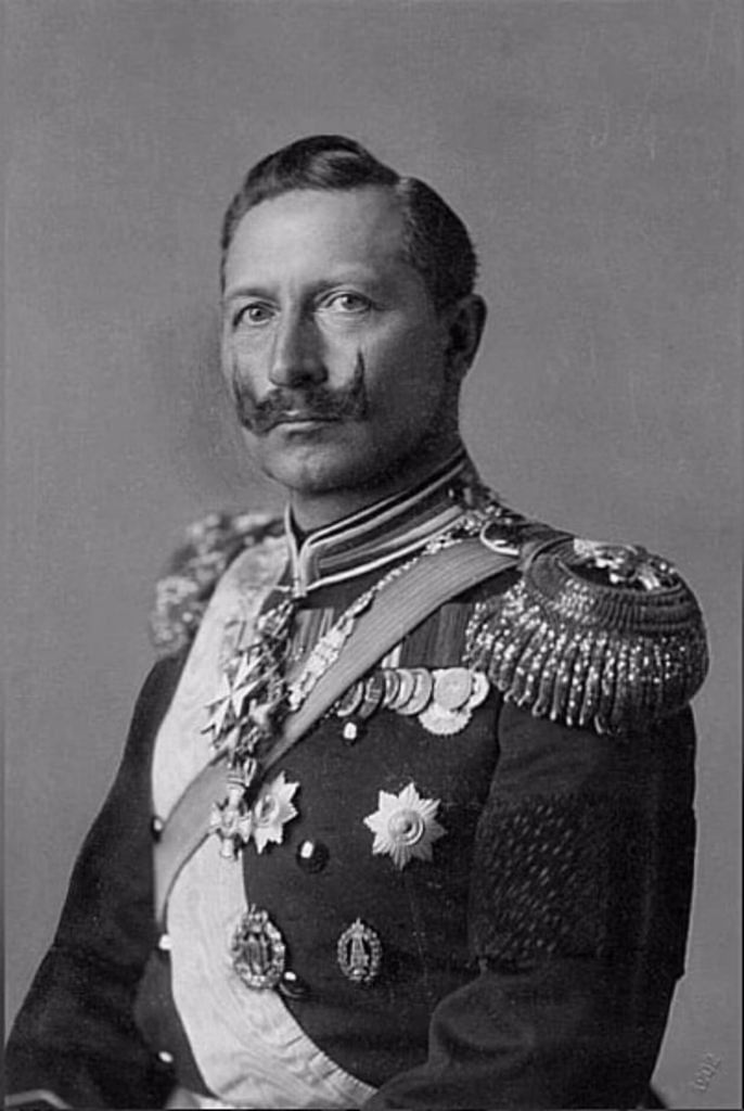Portrait of Kaiser Wilhelm II of Germany 
