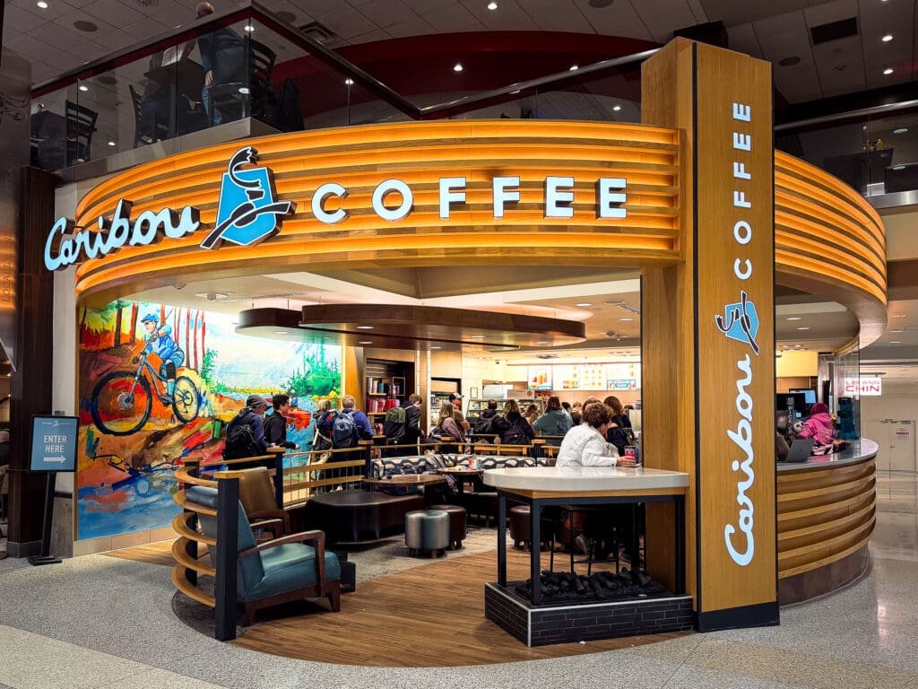 Caribou in Minneapolis Airport is a long time staple
