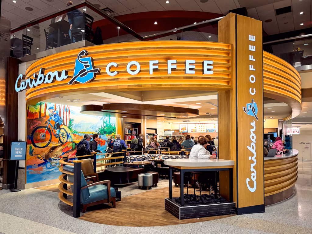 Caribou in Minneapolis Airport is a long time staple