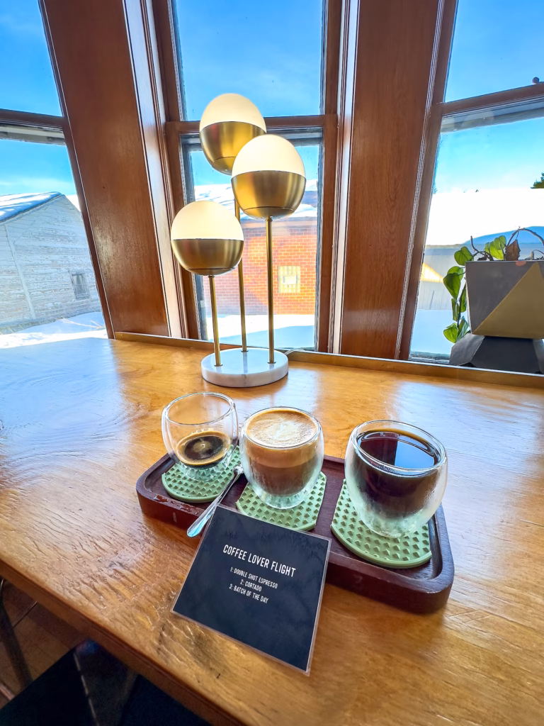 Coffeesmith coffee flight
