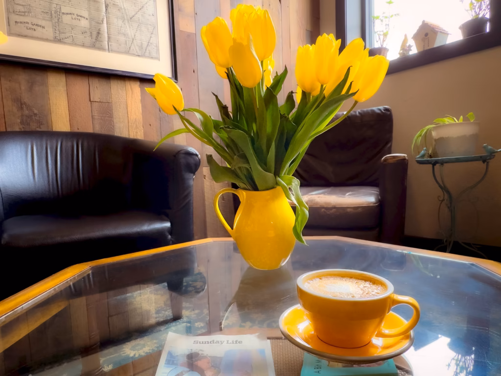 Yellowbird Coffee Bar is a wonderful coffee place for community