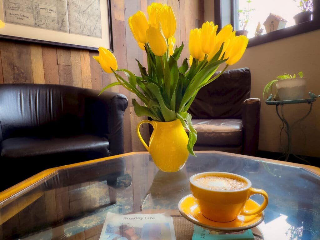 Yellowbird Coffee Bar is a wonderful coffee place for community