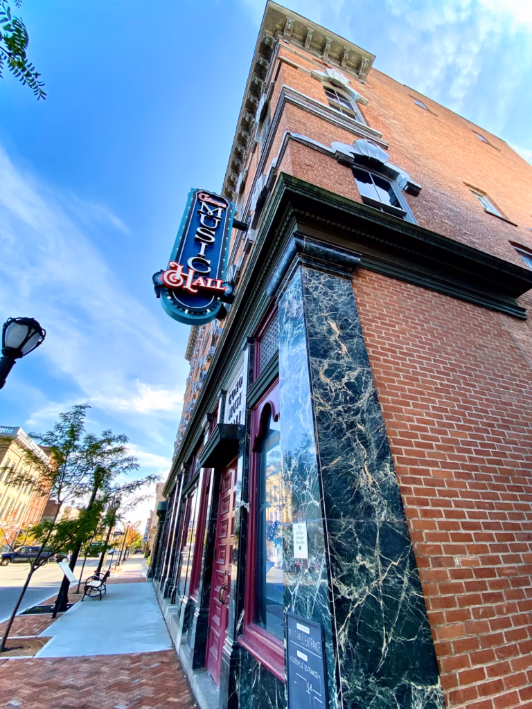 Cohoes Music Hall on the Erie Canal
