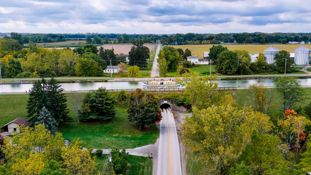 Erie Canal crossing over Culvert Road.