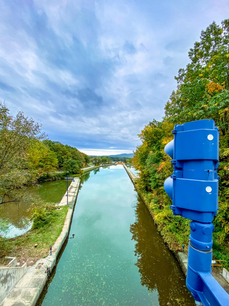Canal along the Erie Canalway