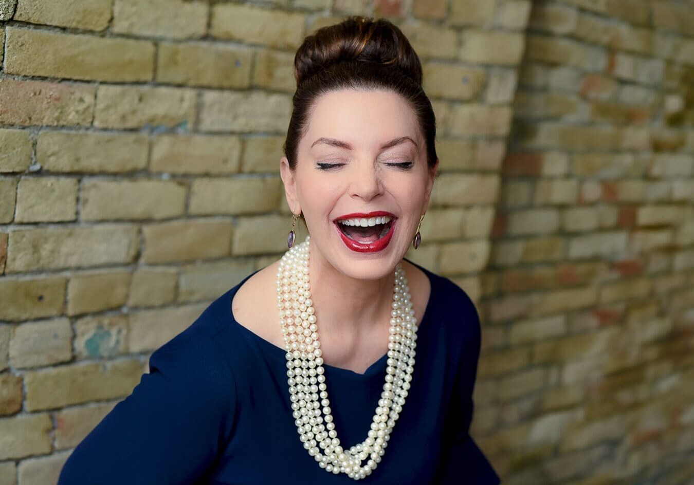 Marilee Kostadimas laughing portrait